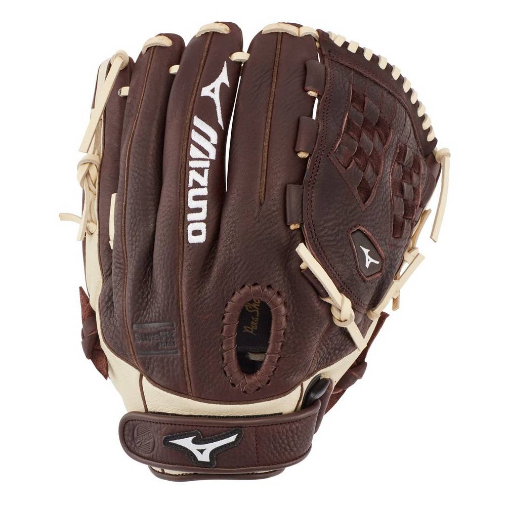 Luva Mizuno Softball Franchise Series Fastpitch 12" - Mulher - Cafes/Prateadas - ZCDQF5912